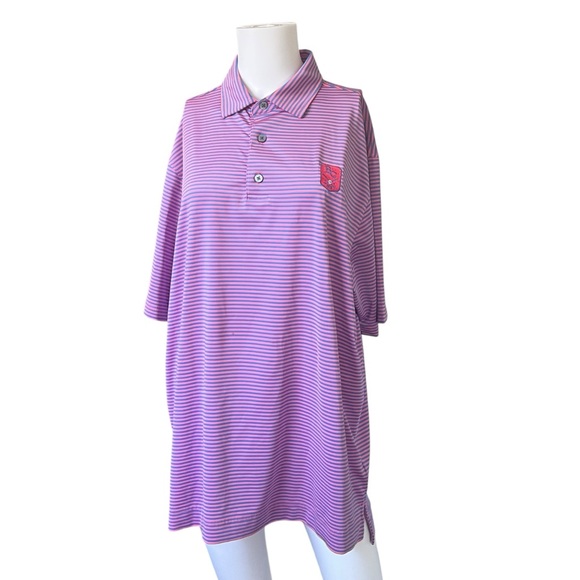 Four Golf Polos FootJoy Peter Millar F&G Tech Colorful Spring Mens Size Large L - Picture 6 of 16